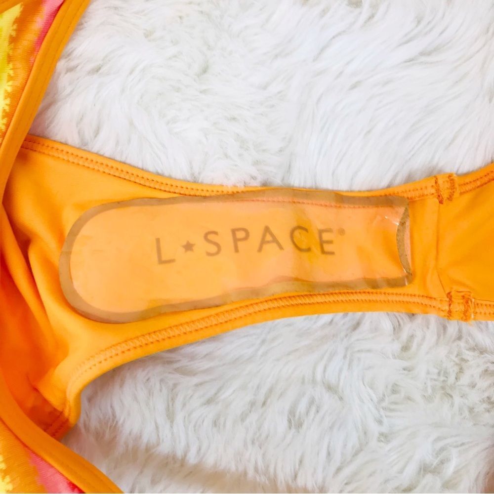 L*Space Tommy Rainbow Stripe String Bikini Bottom… - image 7